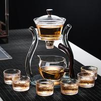Gambar Semi-automatic glass tea set lazy tea set lazy tea maker office glass integrated tea maker dari CV ITOH undefined 1 Tokopedia