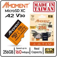Gambar MicroSD XC 256GB U3 V30 A2 4K MOMENT Taiwan Micro SD dari GRACE SHOP27 undefined 1 Tokopedia