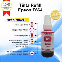 Gambar Tinta Epson 664 Refill Printer L120 L121 L210 L220 L360 L565 L1300 - Biru dari Refindo Refill Station undefined 5 Tokopedia