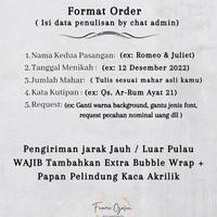 Gambar Mahar Pernikahan Wayang / Bingkai Mahar Pernikahan Gunungan Wayang - Small Natural, TANPA Lampu dari ABIMANYU ST undefined 4 Tokopedia