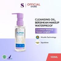 Gambar SOMETHINC Alpha Squalanexoidant Deep Cleansing Oil 40ml & 120ml Original - Somethinc Cleansing Oil - CLEANSING OIL 100ML dari mslcosmetics undefined 5 Tokopedia