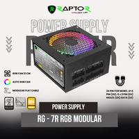 Gambar Power Supply RAPTOR 700Watt RG 7R - PSU GAMING RGB 700W FULL MODULAR dari aksesoriscompt undefined 3 Tokopedia