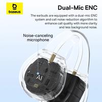 Gambar BASEUS TWS AIRGO AS01 TRUE WIRELESS EARPHONE BLUETOOTH OPEN EAR ENC - Putih dari ChristCollections undefined 4 Tokopedia