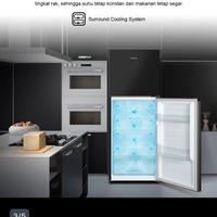 Gambar HISENSE RT266N4IBN Kulkas 2 Pintu 223L [BLACK] dari BSA Electronic undefined 4 Tokopedia