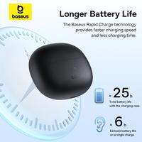 Gambar BASEUS TWS AIRGO AS01 TRUE WIRELESS EARPHONE BLUETOOTH OPEN EAR ENC - Putih dari ChristCollections undefined 5 Tokopedia