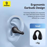 Gambar BASEUS TWS AIRGO AS01 TRUE WIRELESS EARPHONE BLUETOOTH OPEN EAR ENC - Putih dari ChristCollections undefined 3 Tokopedia