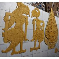 Gambar wayang ukir spon karet 3D sepasang rama dan sinta + 2 gunungan kelir - Putih, rama & sinta dari ABIMANYU ST undefined 1 Tokopedia