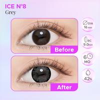 Gambar Spex Symbol ICE N.8 Color Varian Grey Lens Softlens Soflen Minus - -4.00 dari Spex Symbol undefined 2 Tokopedia