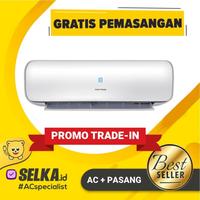 Gambar AC POLYTRON PAC-12VZS + PASANG AC SPLIT 1,5 PK STANDARD SMART NEUVA ICE PRO - PASANG 0.5mm2 dari Selka ID Specialist AC undefined 1 Tokopedia