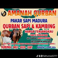 Gambar Qurban Sapi Berkwalitas 2024 Gratis Ongkir+Pemeliharaan Sampai Hari H Lokasi Merr rungkut surabaya utaranya pas dealer daihatsu buka tgl 23 Mei 2024 - 600Kg an dari Amanahku Shop undefined 1 Tokopedia