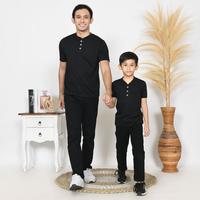 Gambar Baju Kurta Anak Laki Laki Kaos Atasan Koko Cowok 1 2 3 4 5 6 7 8 9 10 11 12 Tahun Hitam - Black, 3-4 Tahun M dari AntarixKids undefined 1 Tokopedia