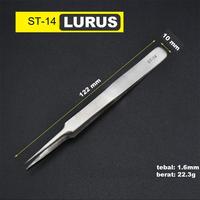 Gambar Pinset cabut bulu sarang walet Lurus - TW Lurus ST11 dari gusponsel undefined 4 Tokopedia