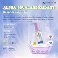 Gambar SOMETHINC Alpha Squalanexoidant Deep Cleansing Oil 40ml & 120ml Original - Somethinc Cleansing Oil - CLEANSING OIL 100ML dari mslcosmetics undefined 3 Tokopedia