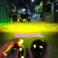 Gambar Lampu Mini Driving Light Led TSS Racing Lampu Tembak Laser D2 2 Warna - D2 TSS+ SAKLAR dari Motorsport23. undefined 2 Tokopedia