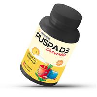 Gambar Puspa D3 Chewable 400 Iu - Rasa Jeruk - Isi 60 Tablet Kunyah - Bpom dari RajaSuplement_ undefined 2 Tokopedia