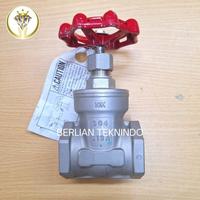 Gambar 1" inch Gate Valve Kitz Stainless SS304 / DN25 dari BERLIAN TEKNINDO undefined 2 Tokopedia