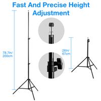 Gambar Paket foto studio Lighting mini Portrait Foto Studio Day Lighting Kit set with Backdrop soft Box dari EnggalTelas undefined 4 Tokopedia