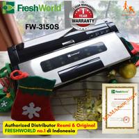 Gambar FRESHWORLD Mesin Vacuum Sealer FW3150S FW 3150S FW-3150S - Touch Screen model with Stainless Steel Cover Premium Freshworld Vacuum Sealer - 3 Bulan dari M@M@zone Store undefined 4 Tokopedia
