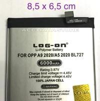 Gambar BATERAI DOUBLE POWER LOG ON OPPO A5 2020 / A9 2020 BLP727 ( 6000 MAH ) dari Acc DataStore undefined 1 Tokopedia