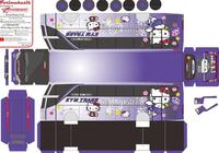 Gambar MIniatur Bus KYM Trans JB2 Ungu - Pola Kertas dari Maykids Store undefined 1 Tokopedia