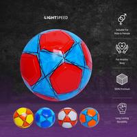 Gambar OCT67- LIGHTSPEED Bola Futsal / Bola Kaki Sepak / FootBall size 5 - MEIK-OREN dari octavianstore undefined 4 Tokopedia
