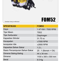 Gambar Mesin Tempel Perahu Karet Firman FOM52 dari MAJU TEHNIK DIESEL undefined 2 Tokopedia