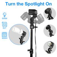 Gambar Paket foto studio Lighting mini Portrait Foto Studio Day Lighting Kit set with Backdrop soft Box dari EnggalTelas undefined 3 Tokopedia