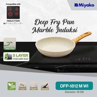 Gambar panci penggorengan deepfryer marble anti lengket induksi miyako micook - 22,  marble black dari Sk bali undefined 1 Tokopedia