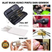Gambar Alat Buka Kunci Gembok Pintu Tool Set Lengkap Goso 111 - FULL SET DOMPET dari JIPD MALL undefined 1 Tokopedia