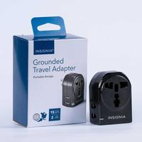 Gambar Insignia All-in-One (Grounded Travel Adapter) and Converter. Travel Adaptor Colokan over steker JEPANG, TAIWAN dan USA Adapter Plug dari NIROGA Hobby undefined 2 Tokopedia