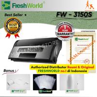 Gambar FRESHWORLD Mesin Vacuum Sealer FW3150S FW 3150S FW-3150S - Touch Screen model with Stainless Steel Cover Premium Freshworld Vacuum Sealer - 3 Bulan dari M@M@zone Store undefined 3 Tokopedia