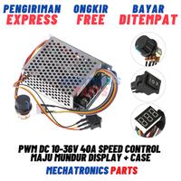 Gambar PWM DC 10-36V 40A Speed Control Maju Mundur Display + Case 12V24V36V dari Mechatronics Store undefined 1 Tokopedia