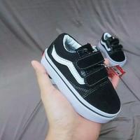 Gambar Sepatu vans anak laki laki oldskool sepatu sekolah anak vans sepatu hitam premium high quality - Hitam Perekat, 34 dari VMR STORE_NEW undefined 5 Tokopedia