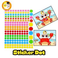 Gambar Mainan Edukasi Montessori Dot Stiker Bintang Edukasi Tempel Anak Sticker Dot - Stiker dot 13mm dari Pusat Grosir Mode undefined 2 Tokopedia