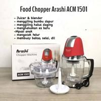 Gambar Mesin Chopper juicer blender bumbu dapur buah Arashi ACM 1501 original dari Novitashop2000 undefined 1 Tokopedia