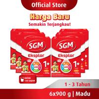 Gambar Paket 6 - SGM Eksplor 1 Plus Madu 900gr dari Aku Anak SGM undefined 1 Tokopedia
