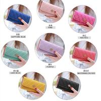 Gambar Dompet panjang wanita mahkota, pink ungu biru merah kuning hitam dari Dino Daily Bdg undefined 3 Tokopedia