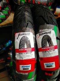 Gambar Ban Tubeless Kingland Jaguar 100/80 ring 14 Original Ban Motor Matic Beat vario Mio PCX Motorcycle dari Ban Motor Indonesia undefined 4 Tokopedia