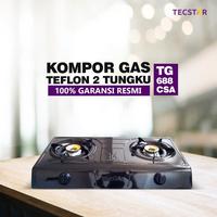 Gambar Kompor Gas 2 Tungku PROGAS PG-269 Kompor Gas Progas/Niko/Tecstar *hp - TECSTAR teflon dari YY Houseware undefined 4 Tokopedia