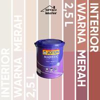 Gambar Cat Tembok Majestic Matt Interior Jotun warna Merah Red 2.5 L - Muted Coral dari Terrace Interior undefined 1 Tokopedia