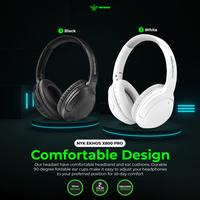 Gambar NYK Nemesis EKHOS X800 PRO Gaming Headset Bluetooth 5.3 with ANC foldable Active Noise Cancelling Mic dari MULTIKOM ID undefined 2 Tokopedia