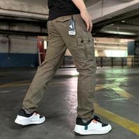 Gambar Celana Cargo Panjang Pria Tony Jack Celana Cargo Pants Premium - Coklat, 29 dari sikoshen undefined 3 Tokopedia