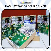 Gambar Cetak Print Flyer Leaflet A5 A4 / Brosur Art Paper 1 Sisi / 2 Sisi dari Percetakan Ayo Ngeprint Bekasi undefined 5 Tokopedia
