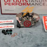 Gambar Brembo P2 34 Rem Kaliper Nickel CNC Billet Red Logo dari SG motospeed undefined 1 Tokopedia