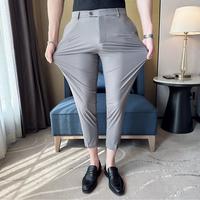 Gambar Celana panjang pria ankle pants Elastic premium slimfit bahan katun elastis - Hitam, M dari stylekulelaki undefined 1 Tokopedia