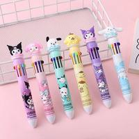Gambar DOS Pena Mekanik Karakter Kartun Pulpen 10 Warna 3D DOLL Bolpen Gel Tinta Donat Alat Tulis Sekolah kantor - MELODY dari DASYAT ONLINE SHOP undefined 3 Tokopedia