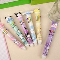 Gambar DOS Pena Mekanik Karakter Kartun Pulpen 10 Warna 3D DOLL Bolpen Gel Tinta Donat Alat Tulis Sekolah kantor - MELODY dari DASYAT ONLINE SHOP undefined 2 Tokopedia