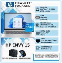 Gambar Laptop Touchscreen 2 in 1 Hp Envy X360 15inch Intel core i5 gen 13 Ram 8GB 512GB SSD Win 11 - Like New 94%, 256GB SSD dari Laptop BEC Baru undefined 1 Tokopedia