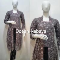 Gambar kebaya kutu baru payet new desain - Gray, Atasan saja L dari TOKO USAHA BARU 01 undefined 3 Tokopedia