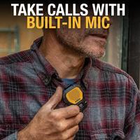 Gambar DEWALT Wearable Bluetooth Speaker — Magnetic Clip-On Wireless Jobsite Pro Water-Resistant Portable Speaker — Built-in Mic for Hands-Free Music and Calls,Black dari Home and Kitchen USA undefined 2 Tokopedia